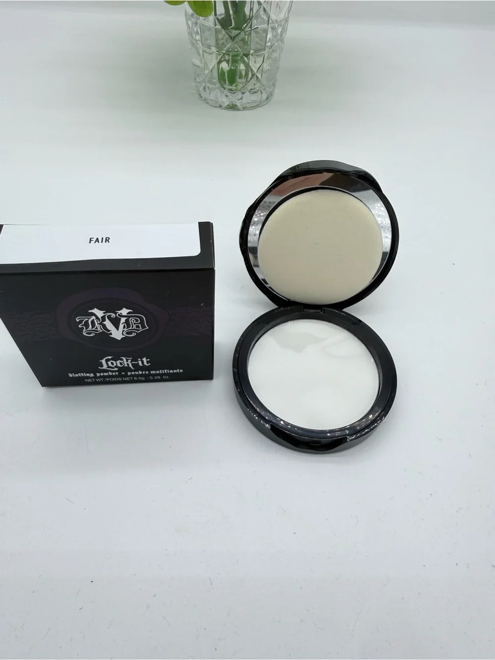 KVD Kat Von D Lock-It Fair Finishing Powder Full Size 0.28oz NIB NEW